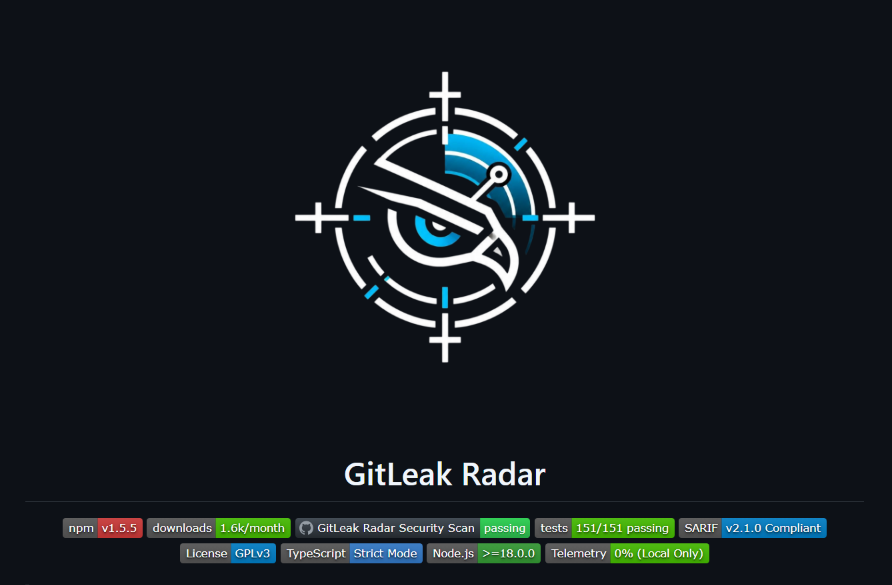 GitLeak Radar proje görseli 4